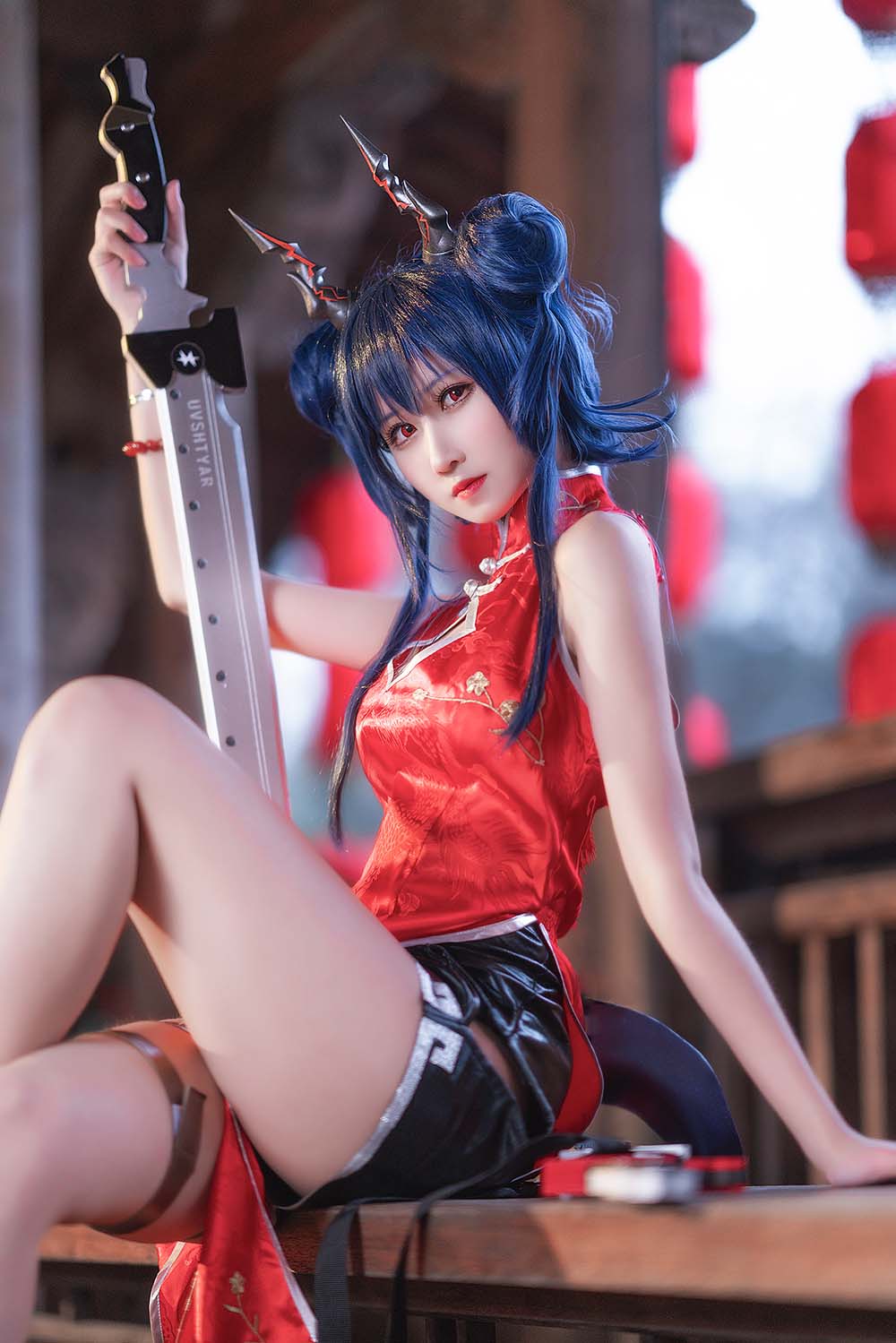 三度_69 – 陈旗袍 Cosplay-第2张