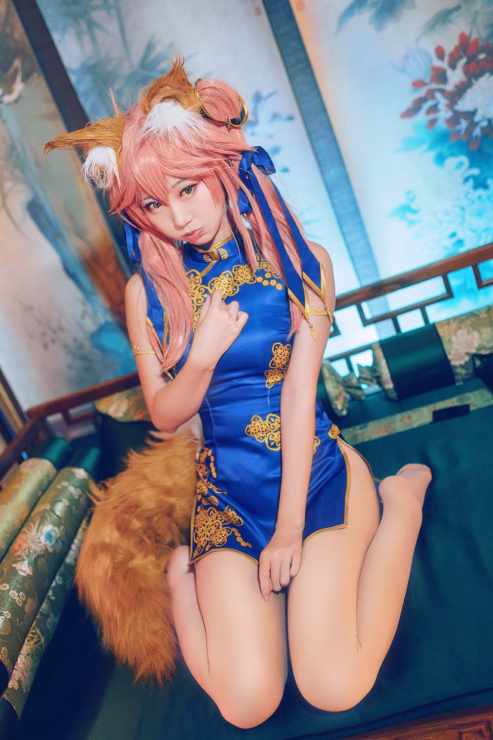 黑川 – 玉藻前真爱 Cosplay-第2张