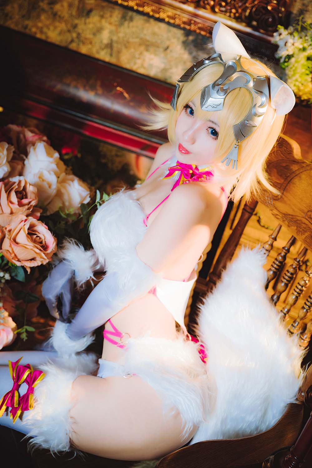 rioko凉凉子 – 白贞 Cosplay-第1张