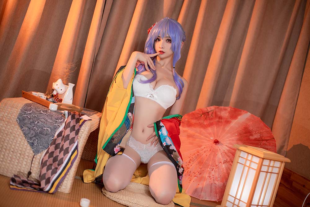 rioko凉凉子 – 圣路易斯雪下之饮 Cosplay-第2张