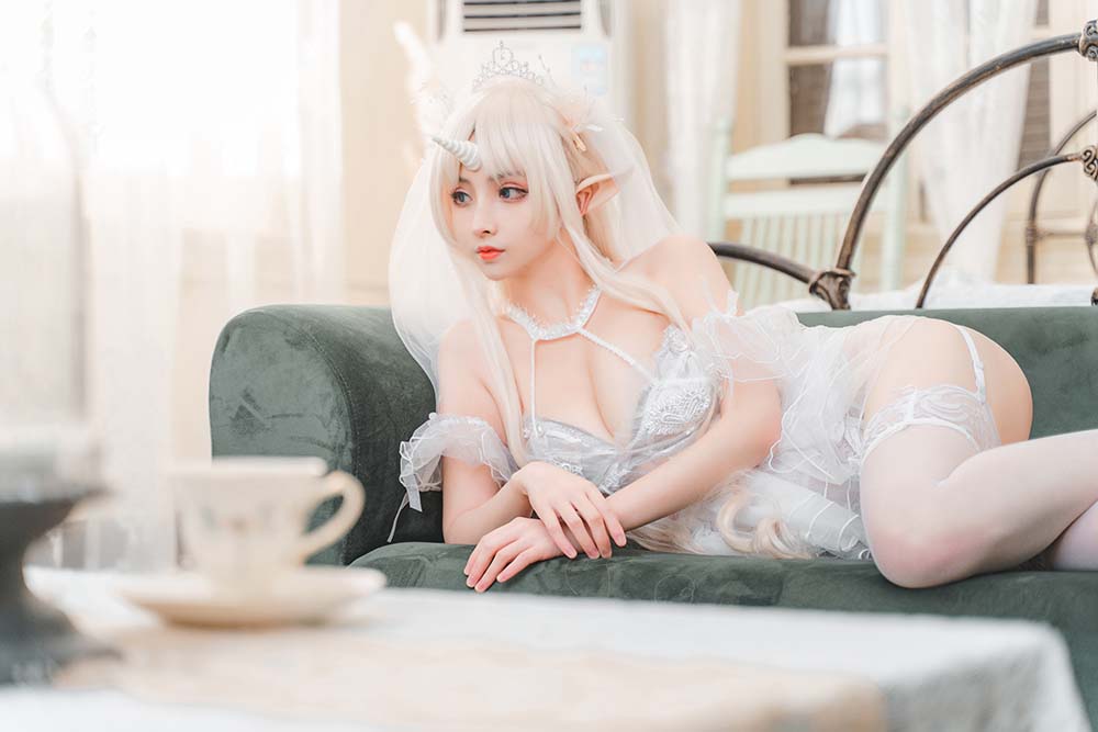 rioko凉凉子 – 独角兽 Cosplay-第2张