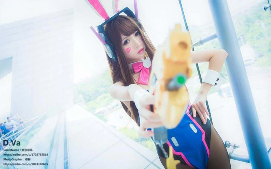 鳗鱼霏儿 – D.VA Cosplay-第1张