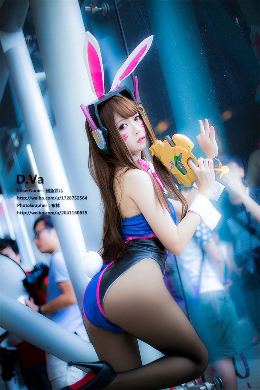 鳗鱼霏儿 – D.VA Cosplay-第2张