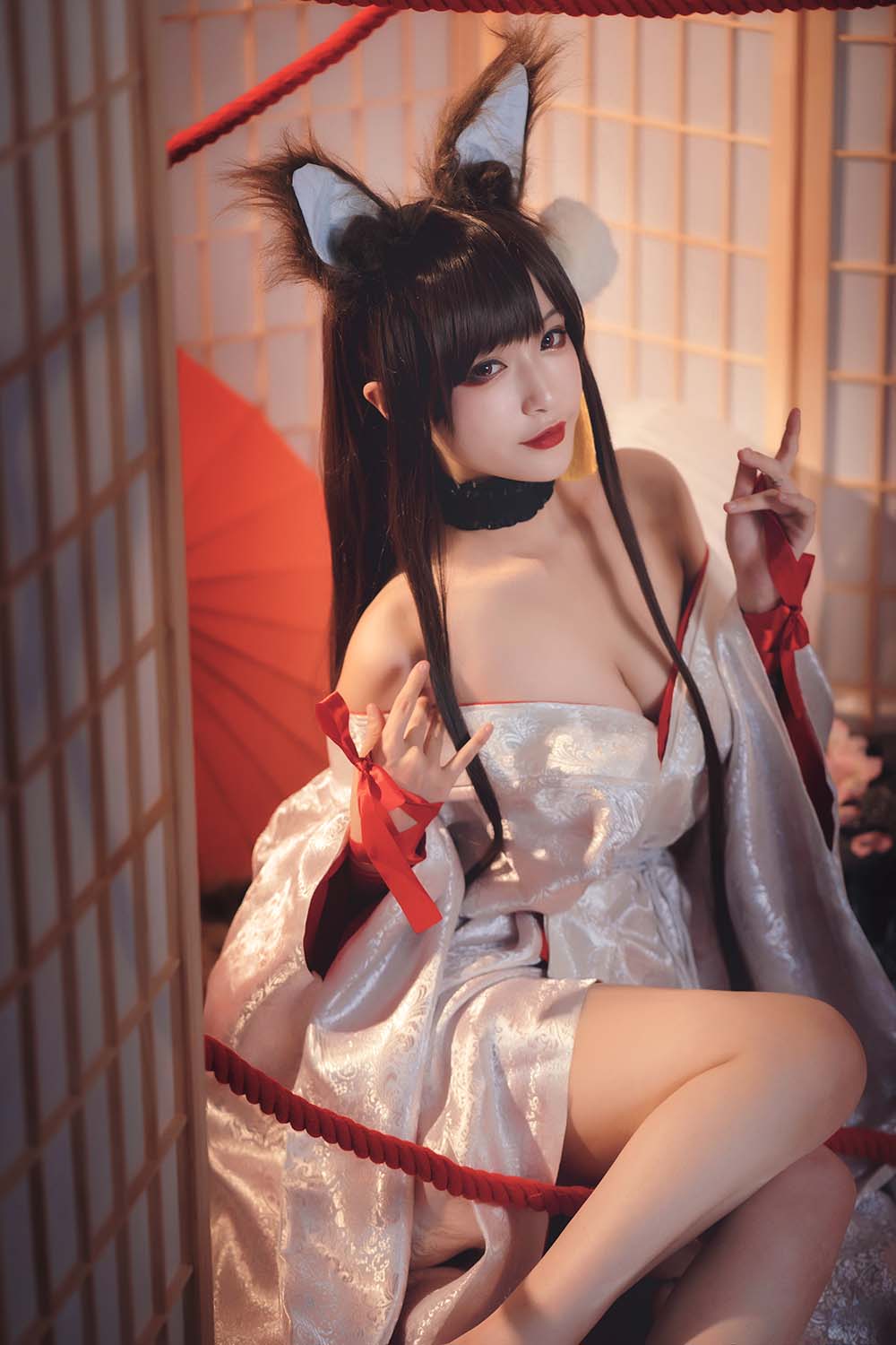 铁板烧鬼舞w – 赤城 Cosplay-第1张