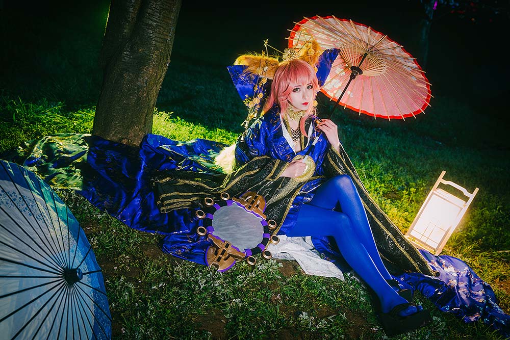 rioko凉凉子 – 玉藻前满破 Cosplay-第1张