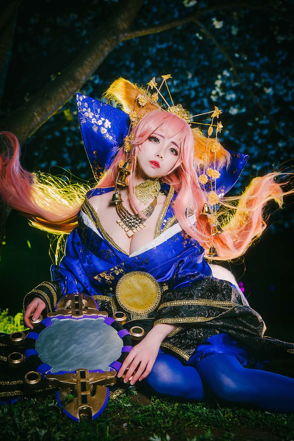 rioko凉凉子 – 玉藻前满破 Cosplay-第2张