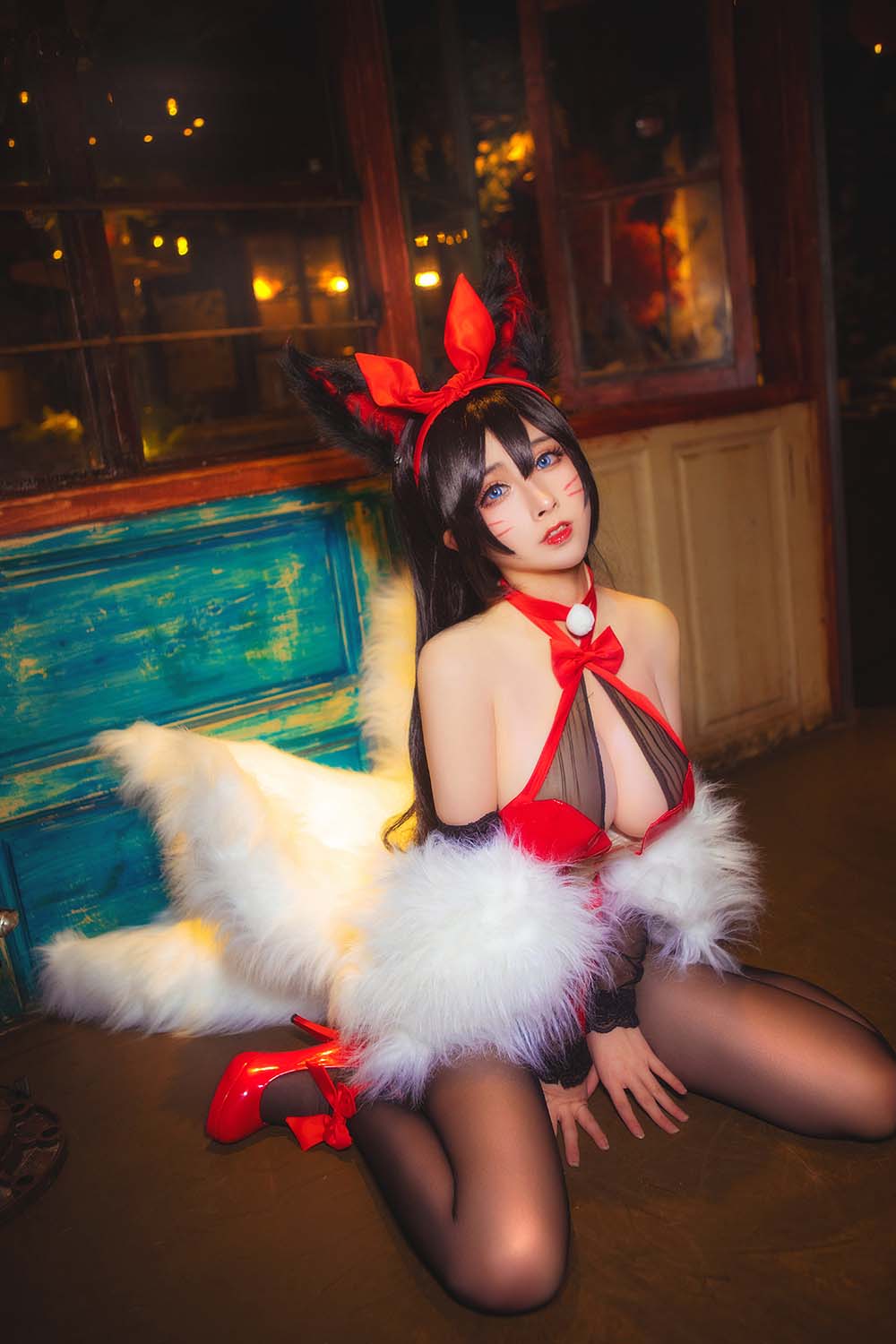 rioko凉凉子 – 兔女郎阿狸 Cosplay-第2张