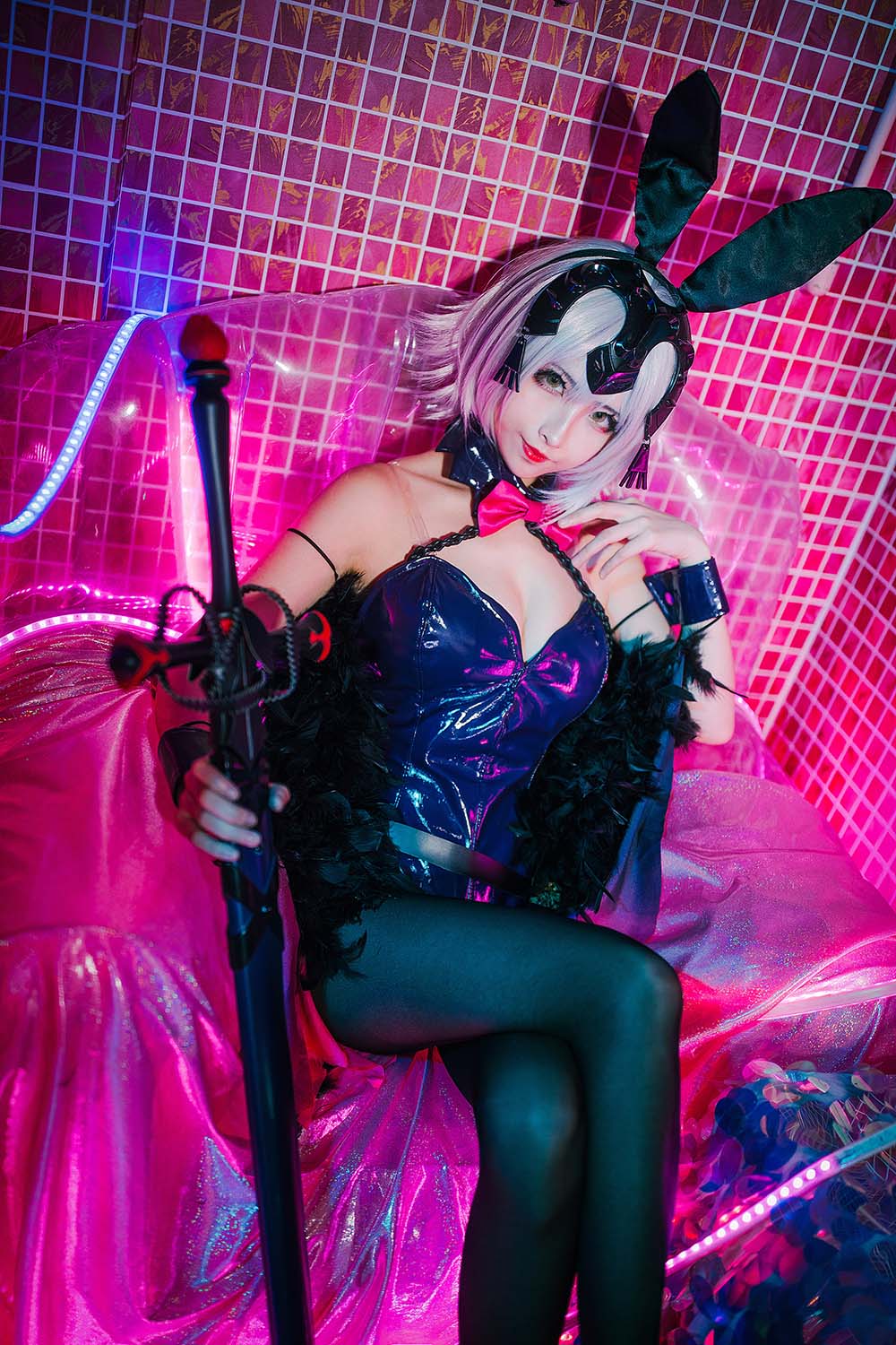 rioko凉凉子 – 兔女郎 Cosplay-第1张