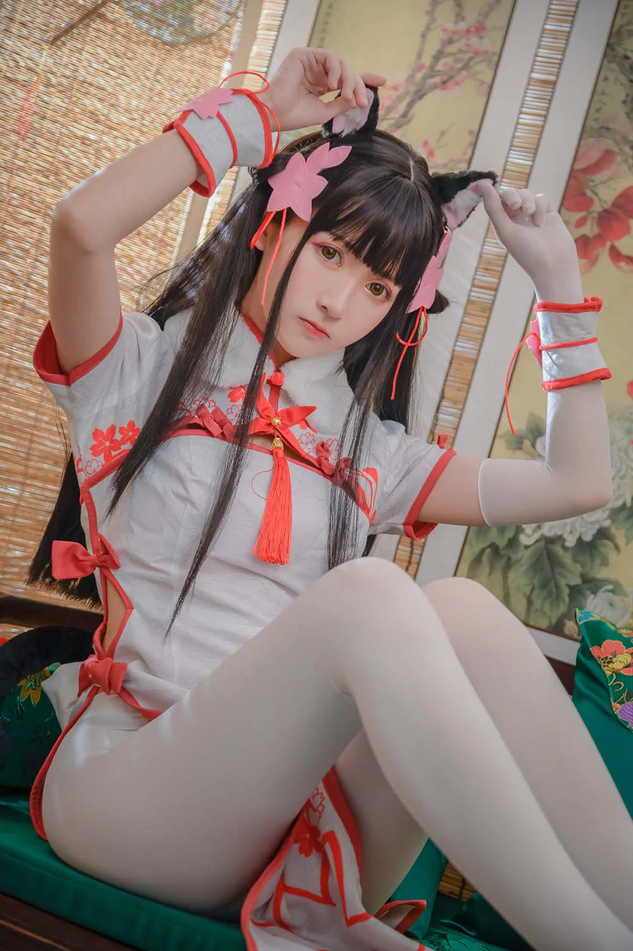 鳗鱼霏儿 – 碧蓝华裳 夕暮 Cosplay-第1张