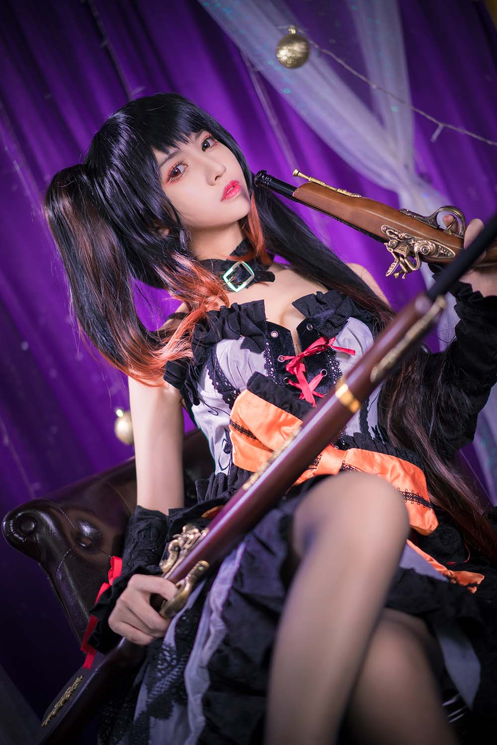 鳗鱼霏儿 – 狂三之灵装 Cosplay-第1张