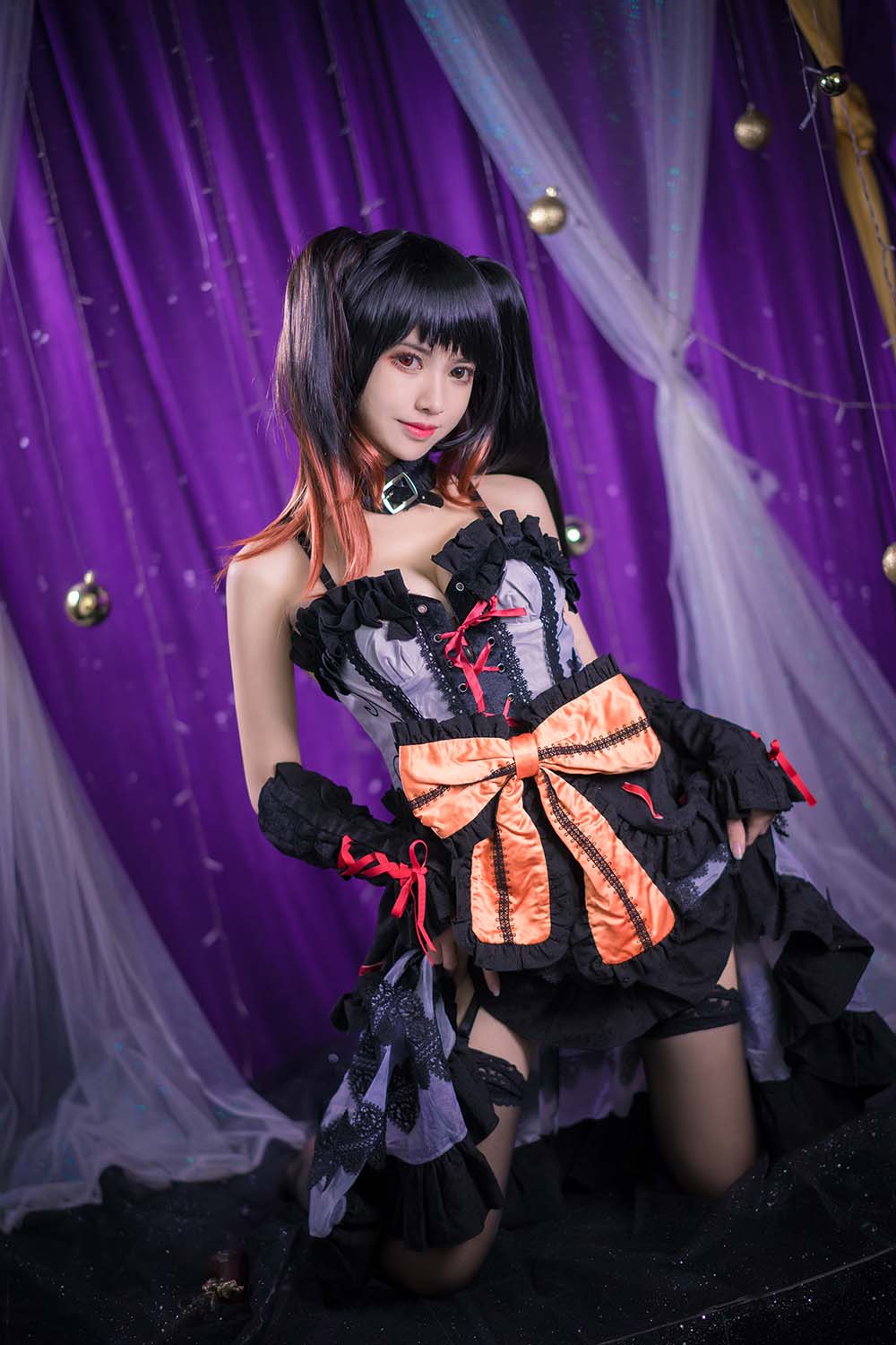 鳗鱼霏儿 – 狂三之灵装 Cosplay-第2张