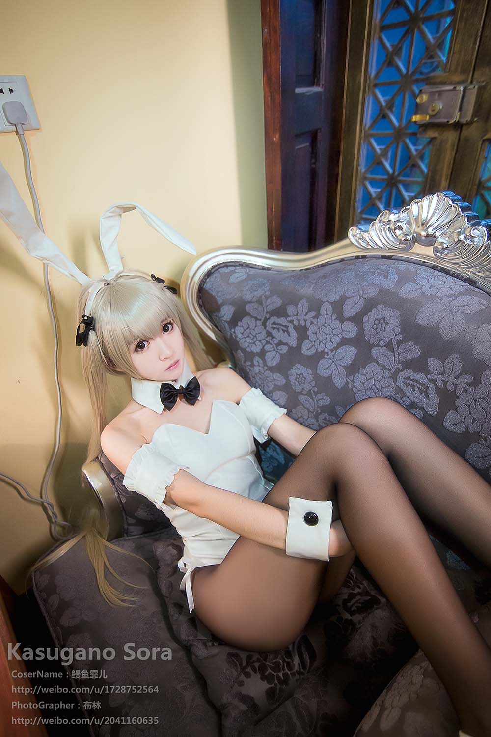 鳗鱼霏儿 – 穹妹兔女郎 Cosplay-第1张