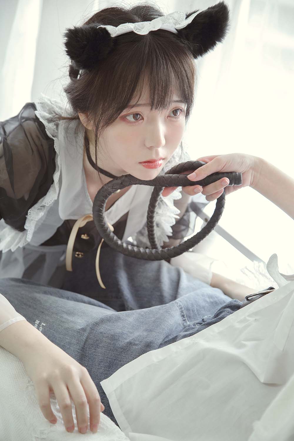 Fushii_海堂 – 女仆 Cosplay-第1张
