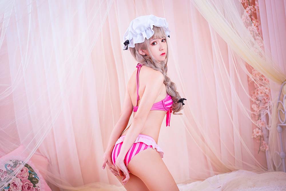 鳗鱼霏儿 – 女仆 Cosplay-第2张