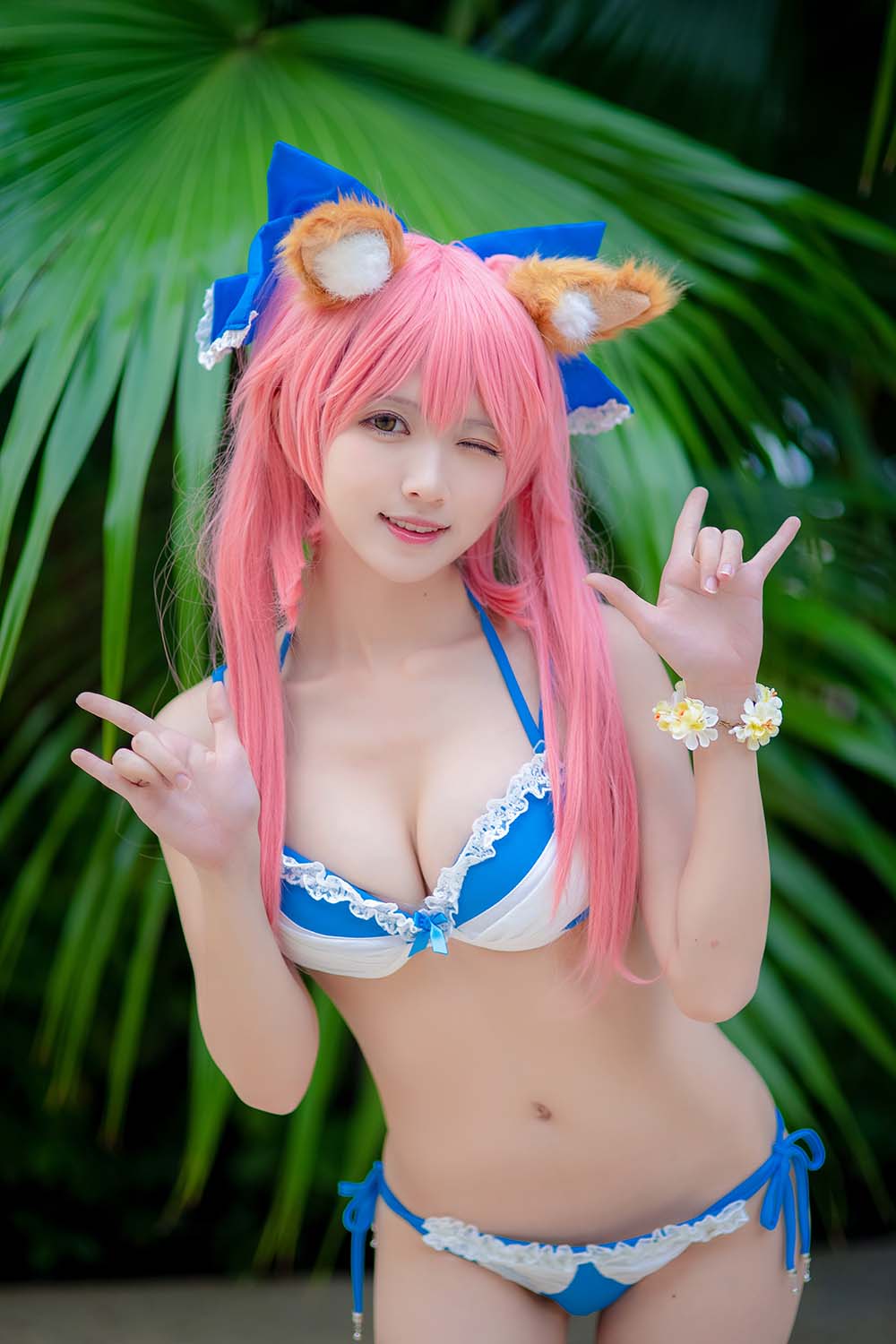 鳗鱼霏儿 – 泳装鳗鱼 Cosplay-第1张