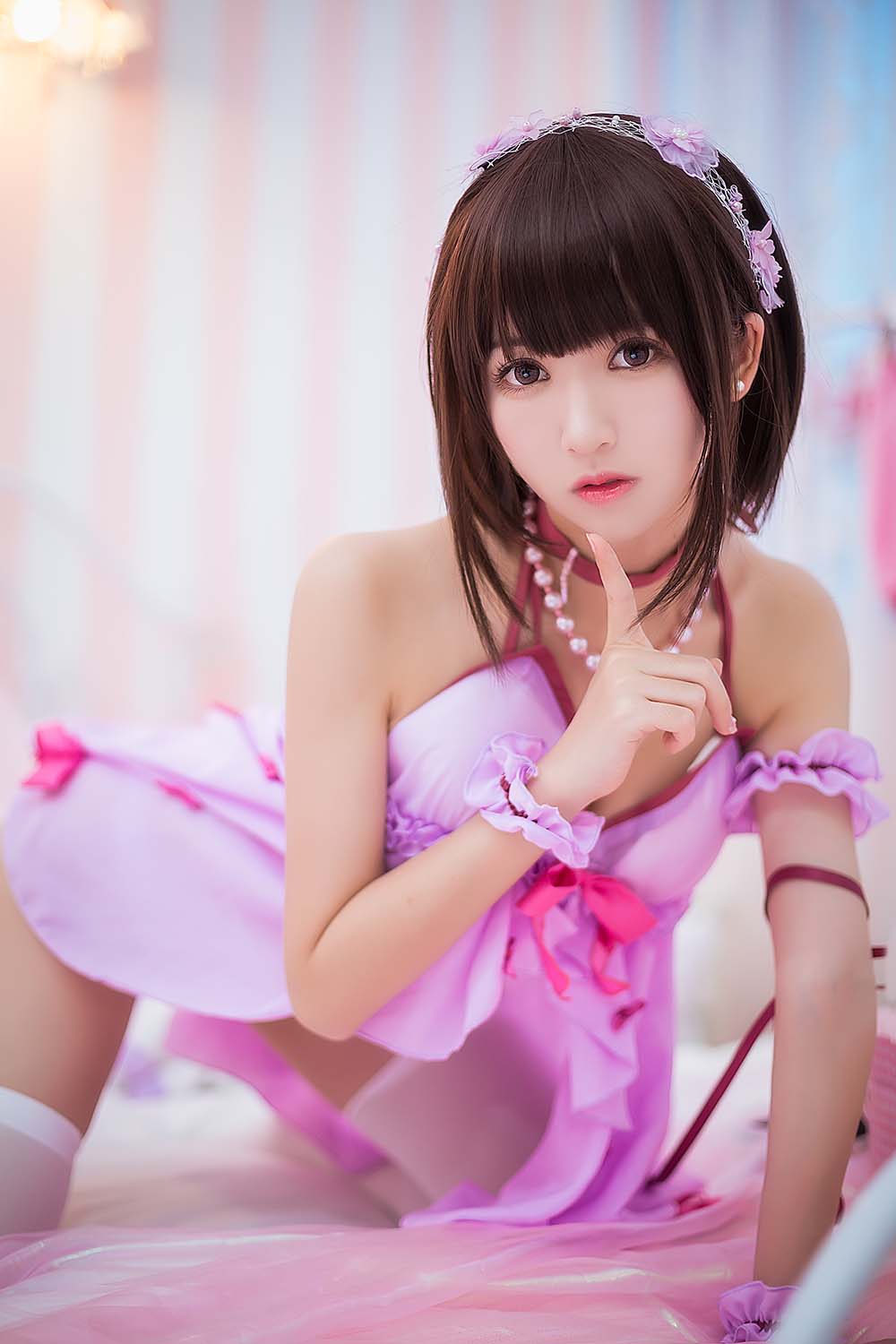 鳗鱼霏儿 – 睡衣 Cosplay-第1张