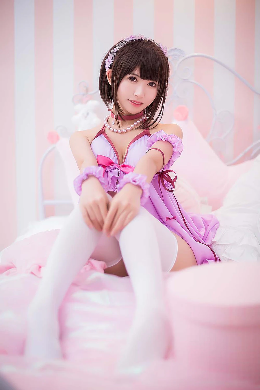 鳗鱼霏儿 – 睡衣 Cosplay-第2张