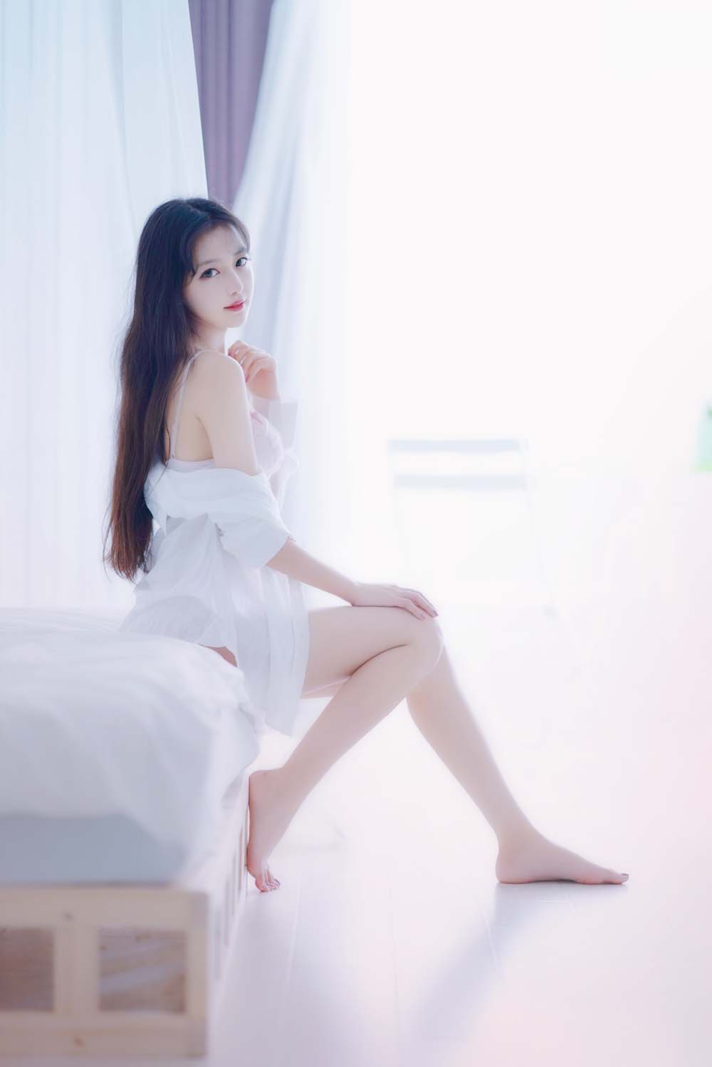 Shika小鹿鹿 – 白衬衣 Cosplay-第2张