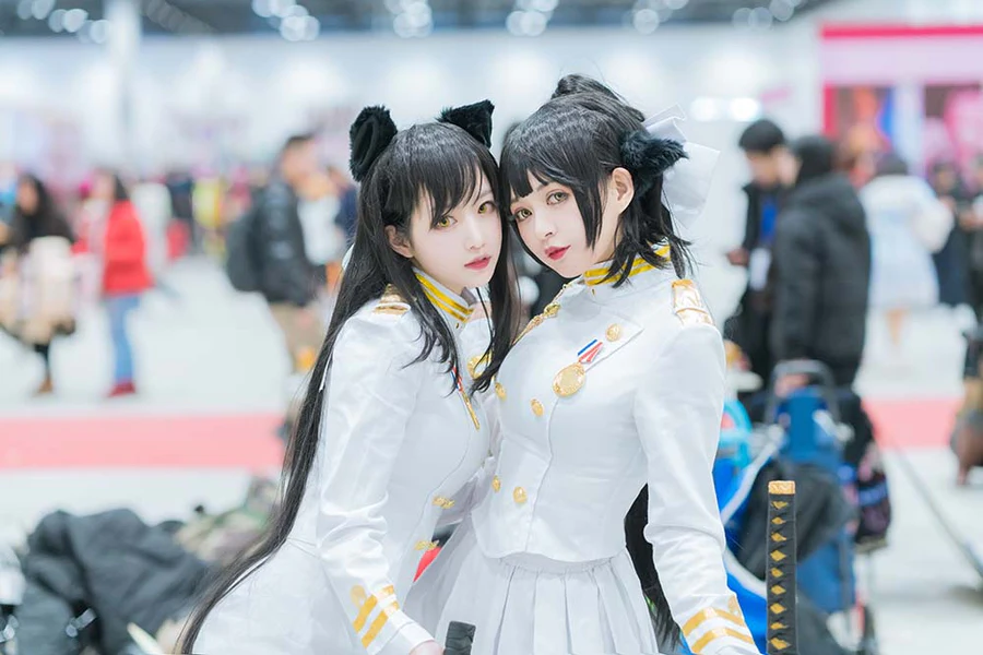 Shika小鹿鹿 – 爱宕制服 Cosplay-第1张