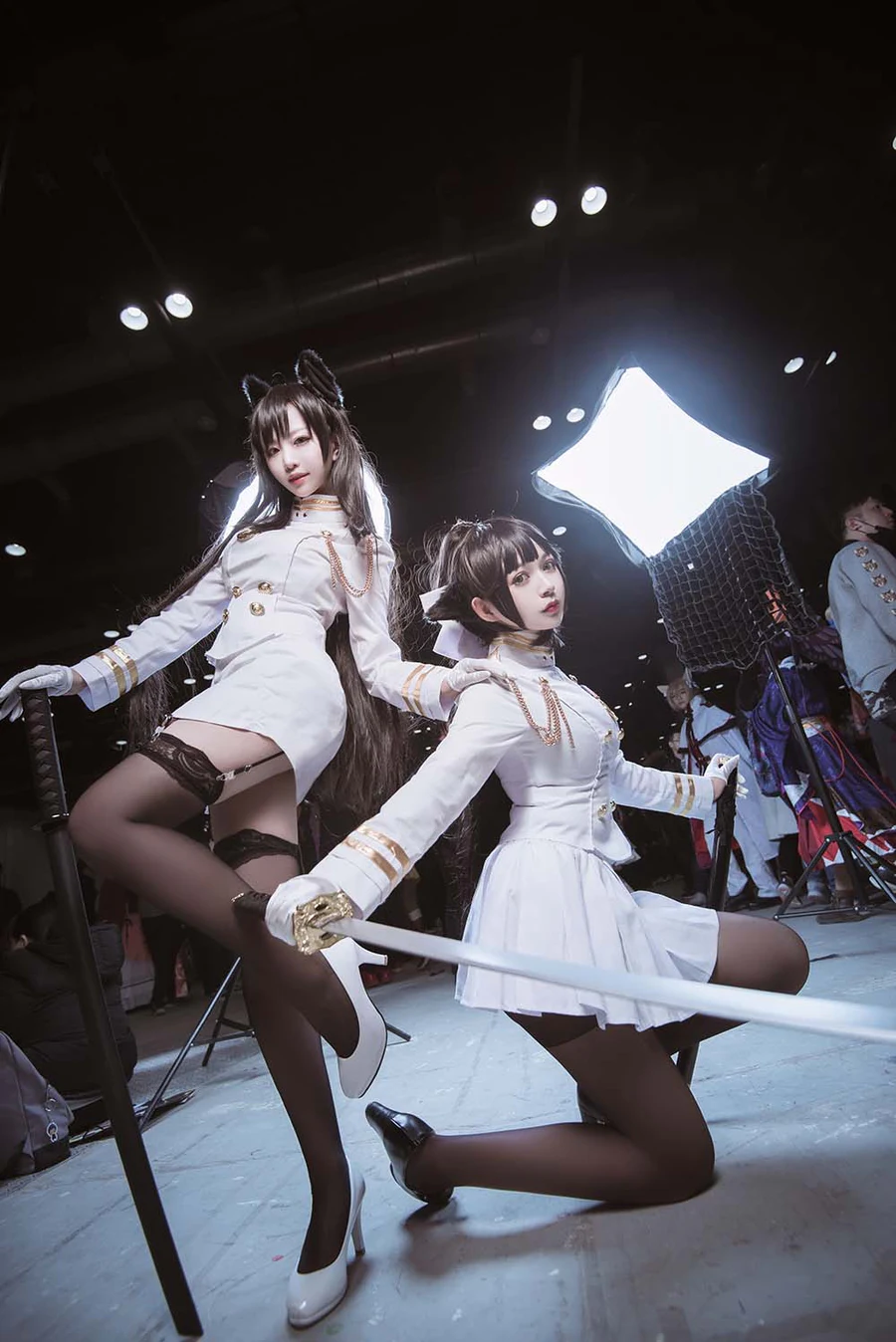 Shika小鹿鹿 – 爱宕制服 Cosplay-第2张