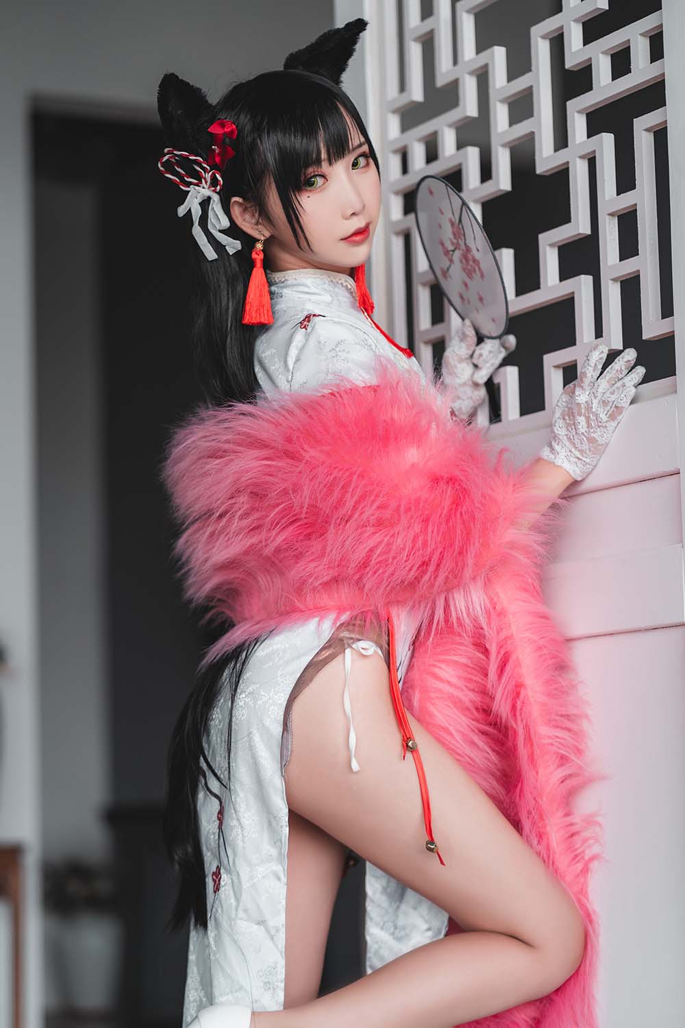 面饼仙儿 – 旗袍爱宕 Cosplay-第1张
