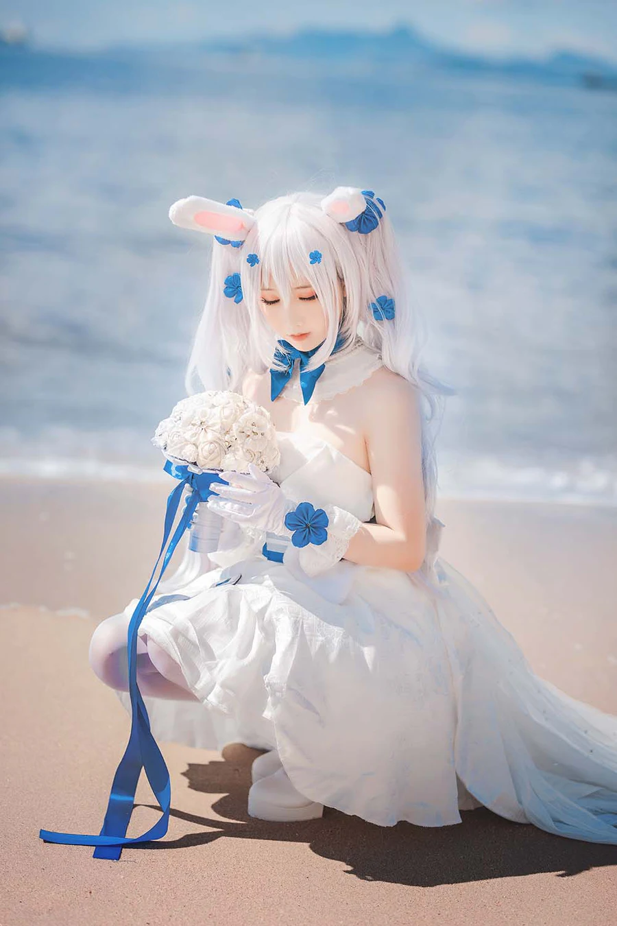 面饼仙儿 – 拉菲婚纱 Cosplay-第1张