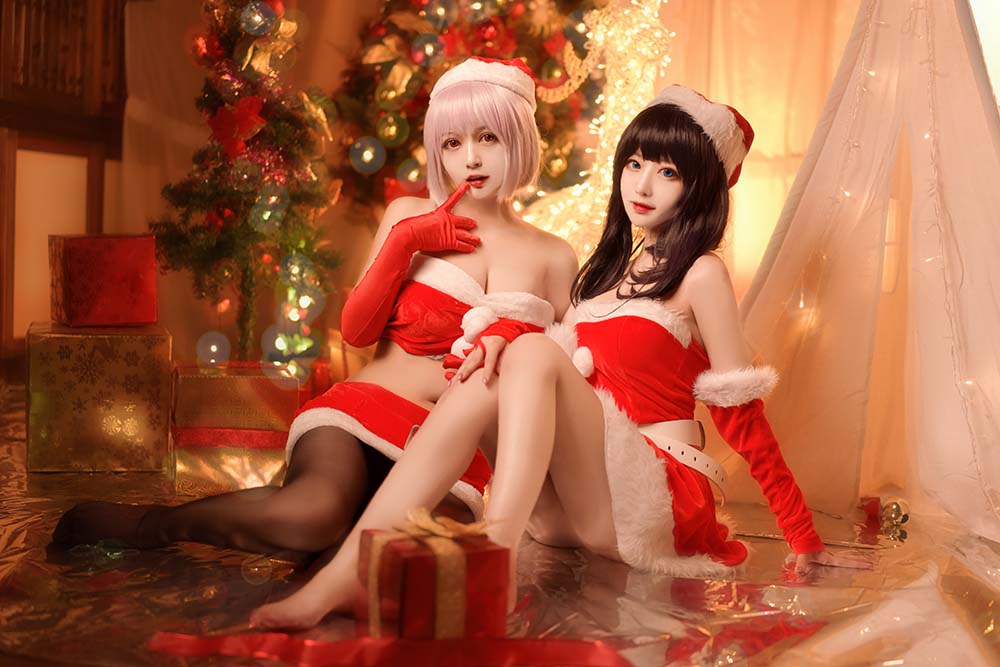 Shika小鹿鹿 – 圣诞六花 Cosplay-第2张