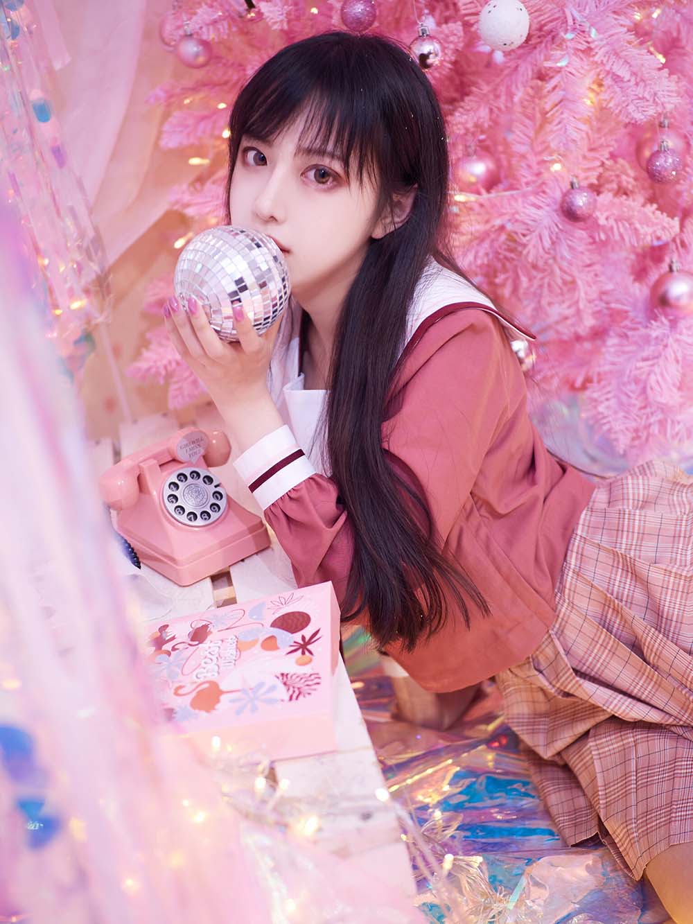 Shika小鹿鹿 – 圣诞 Cosplay-第1张