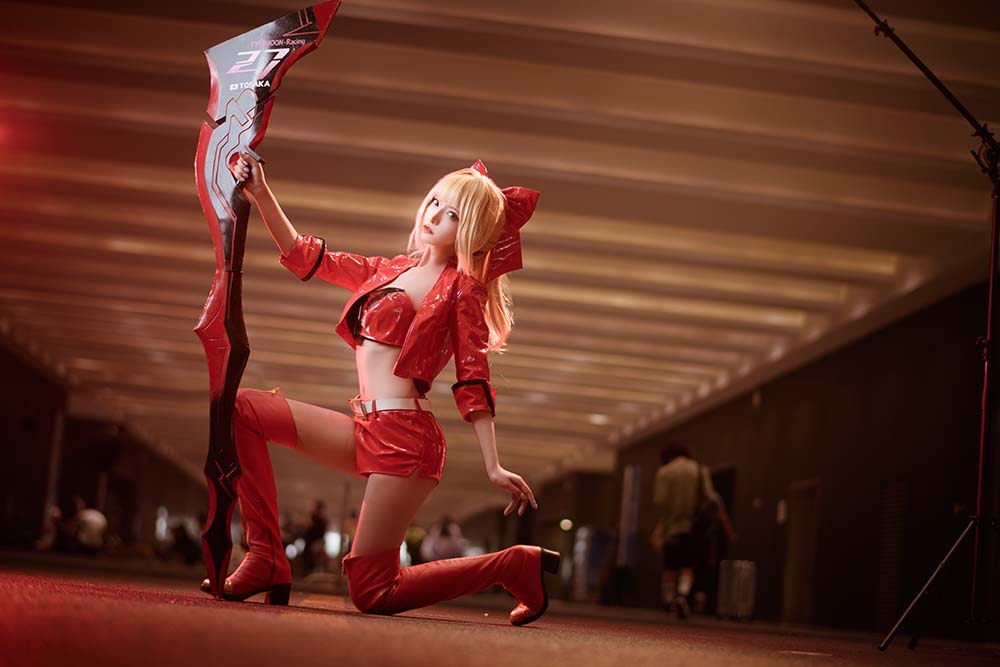 Shika小鹿鹿 – 尼禄赛车 Cosplay-第1张