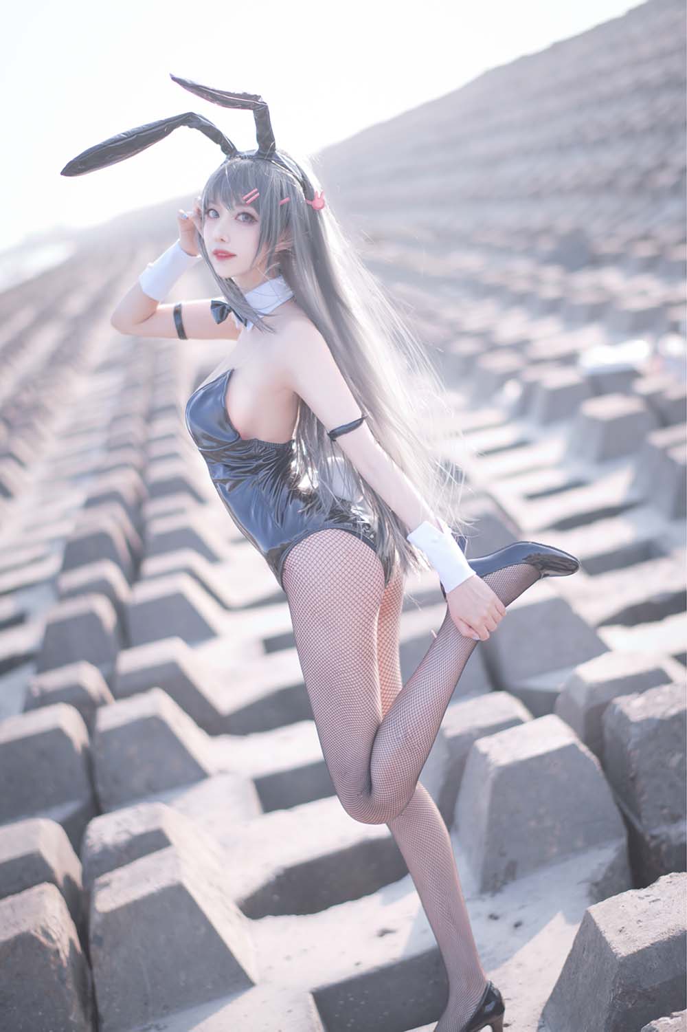 Shika小鹿鹿 – 麻衣学姐 Cosplay-第1张