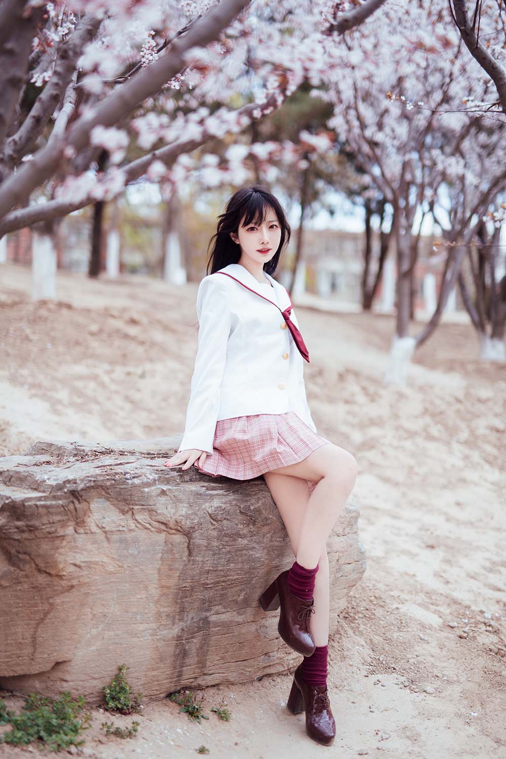 Shika小鹿鹿 – 樱花 Cosplay-第2张
