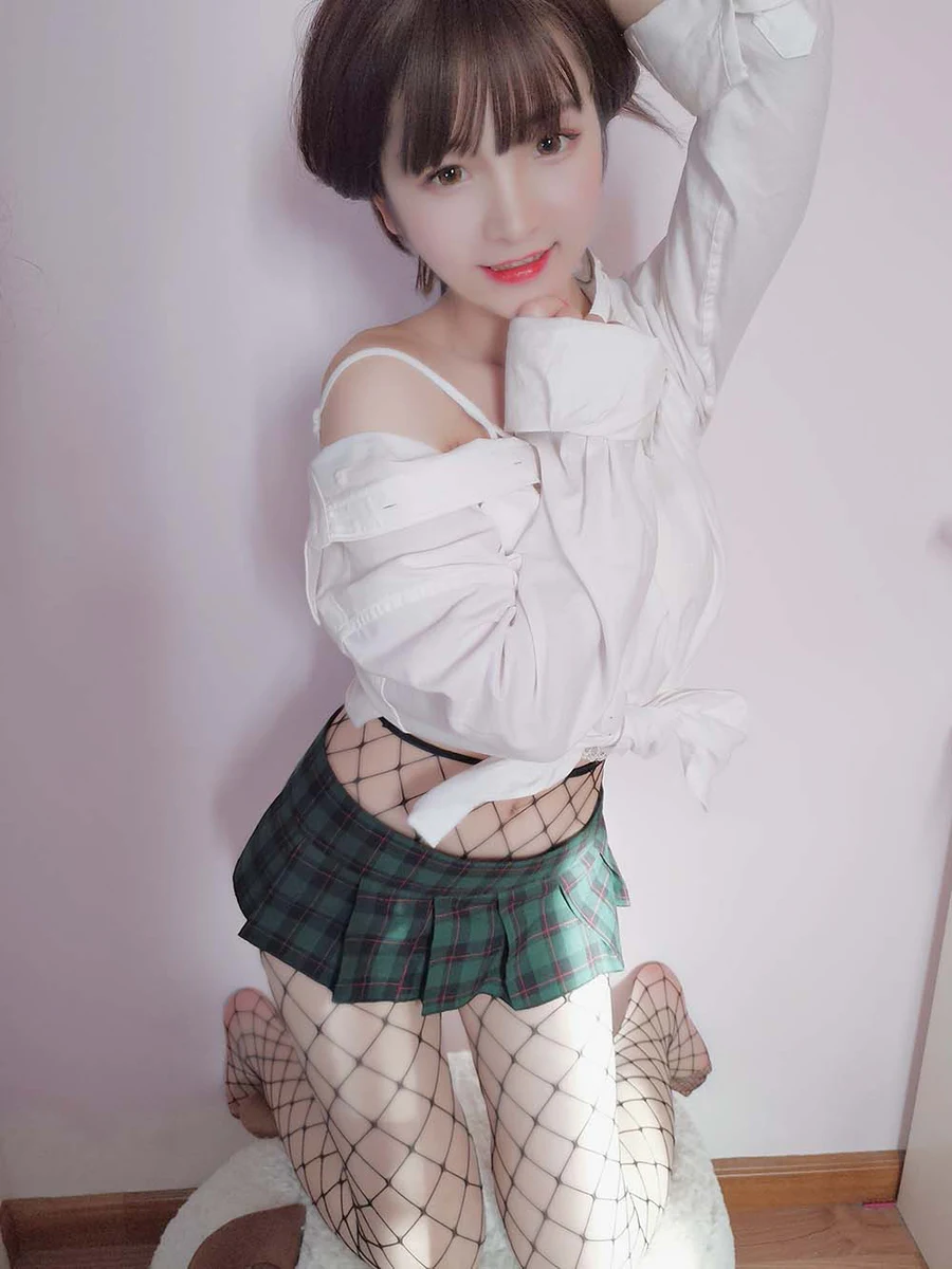 古川kagura – 男友衬衫 Cosplay-第2张