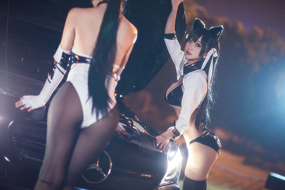 鬼畜瑶在不在w – 爱宕赛车娘 Cosplay-第2张