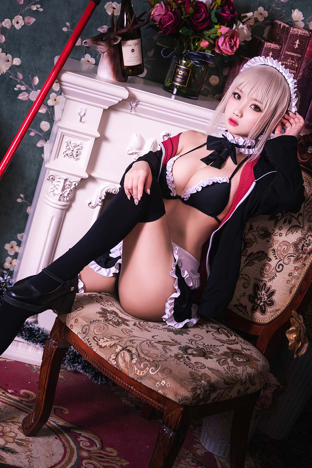 鬼畜瑶在不在w – 阿瑶的黑呆（附送不知火舞） Cosplay-第2张
