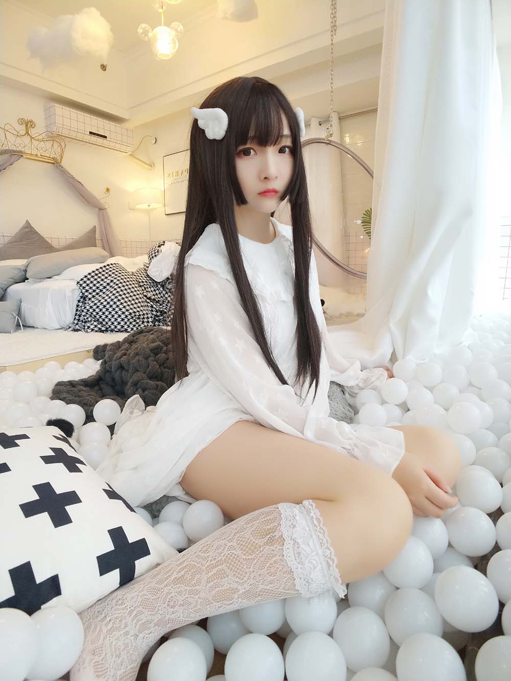 古川kagura – 小天使 Cosplay-第1张