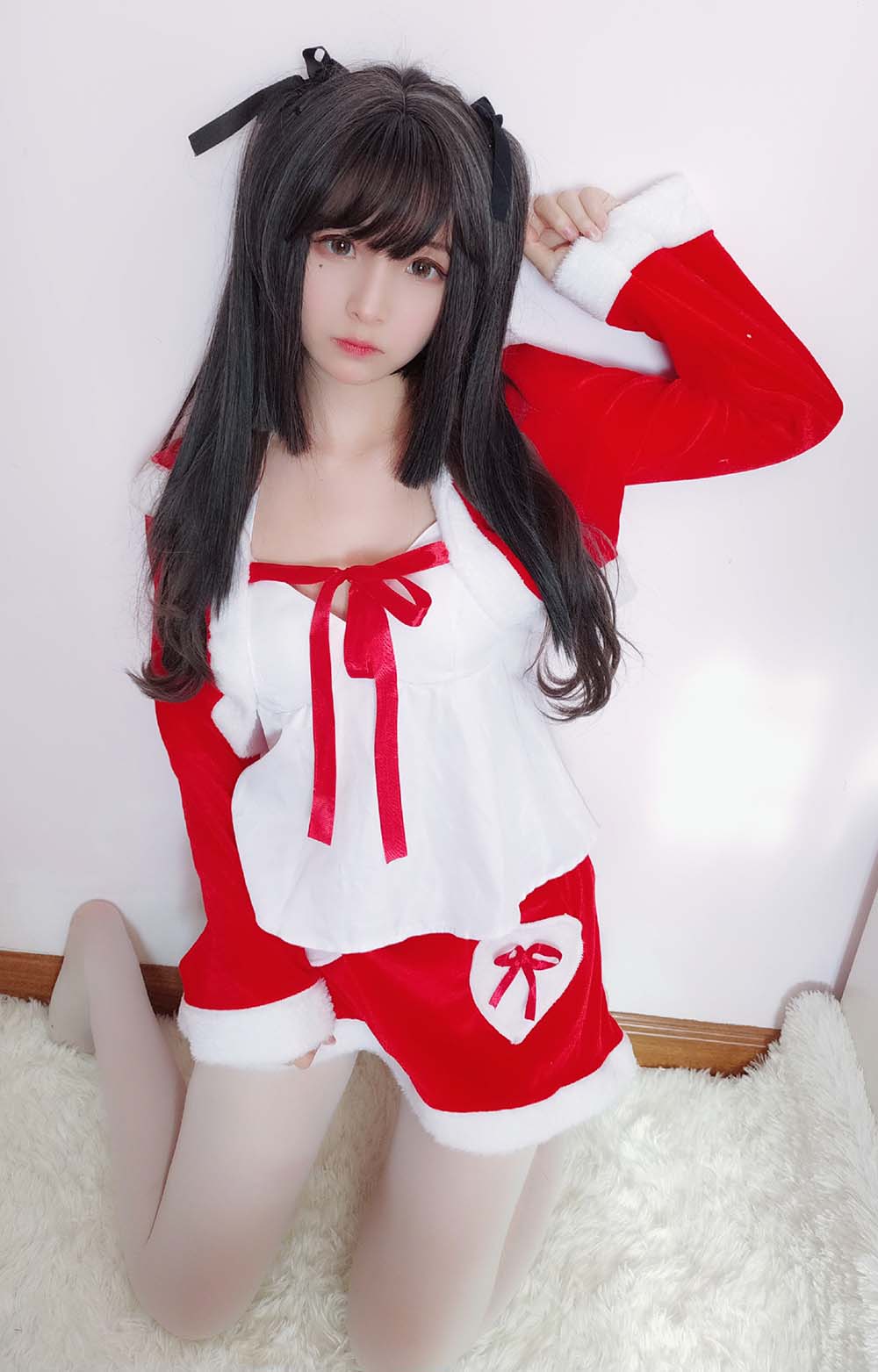古川kagura – 圣诞节 Cosplay-第1张
