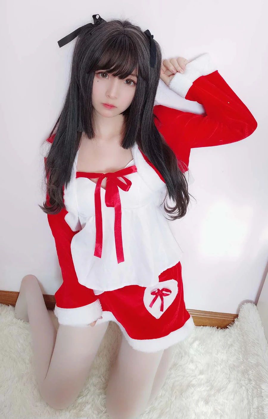 古川kagura – 圣诞节 Cosplay-第1张