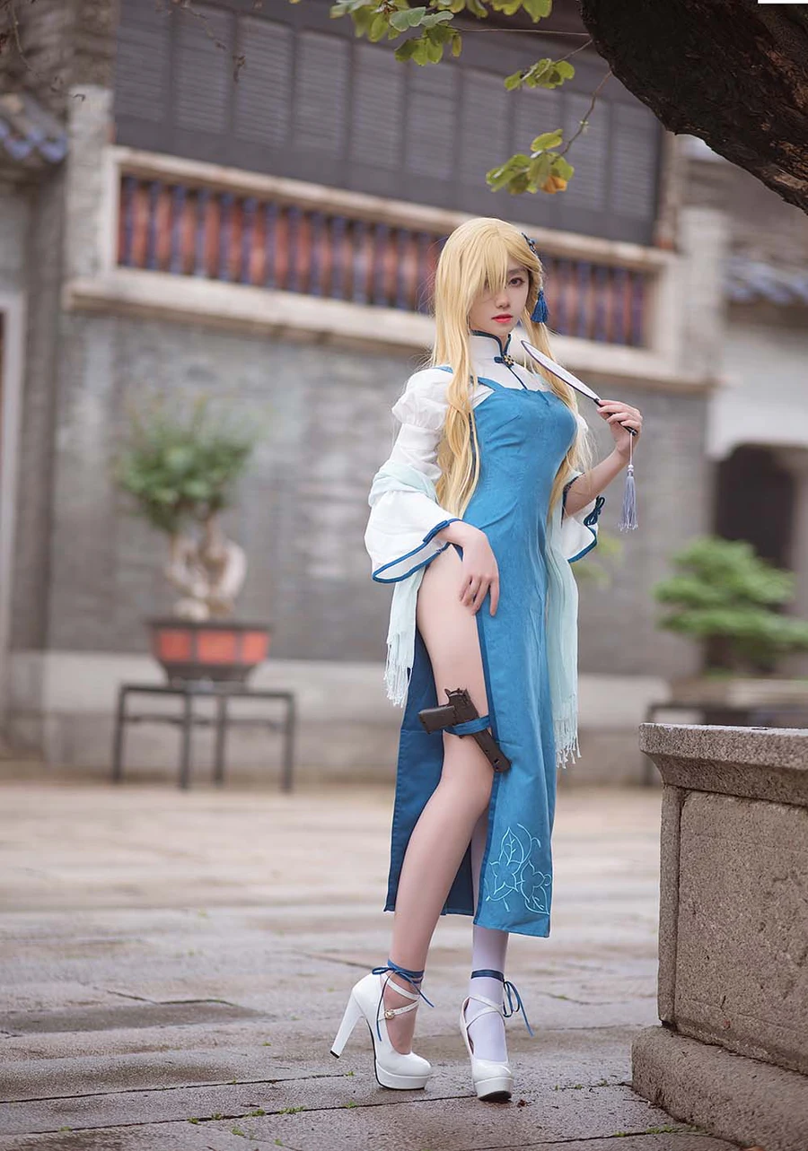 南桃Momoko – CZ52琉璃唐 Cosplay-第2张