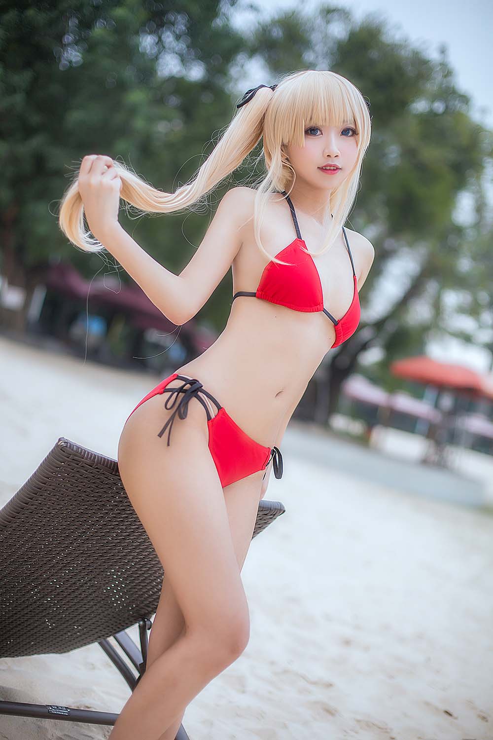 鬼畜瑶在不在w – 水着 Cosplay-第1张