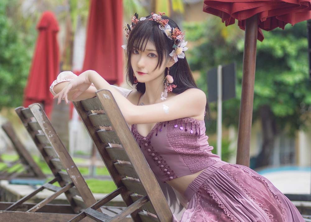 南桃Momoko – 紫日常 Cosplay-第2张