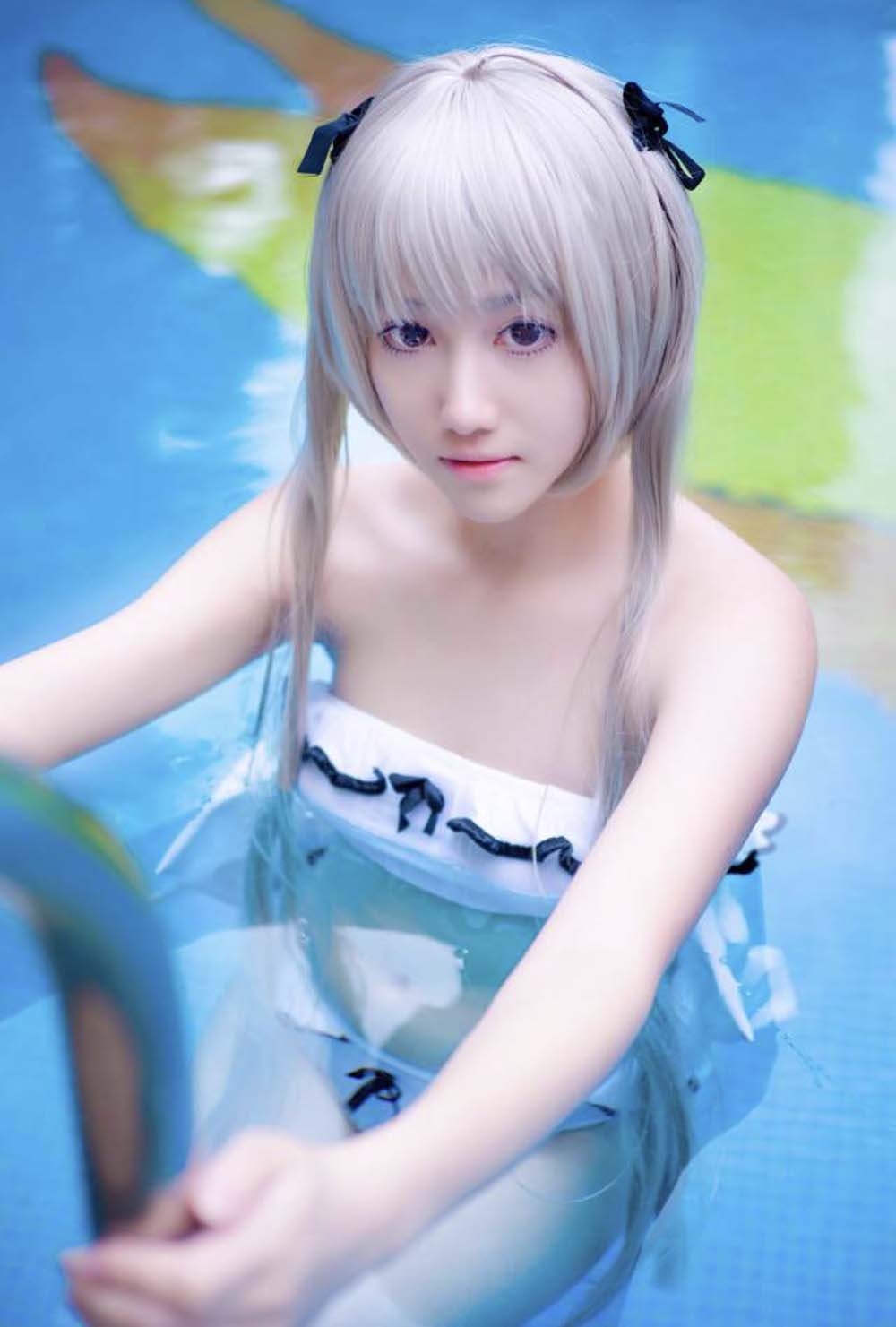 南桃Momoko – 穹水着 Cosplay-第2张