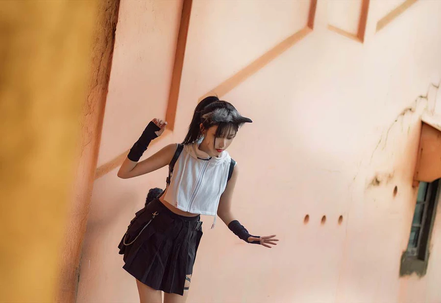 南桃Momoko – 黑日常 Cosplay-第2张