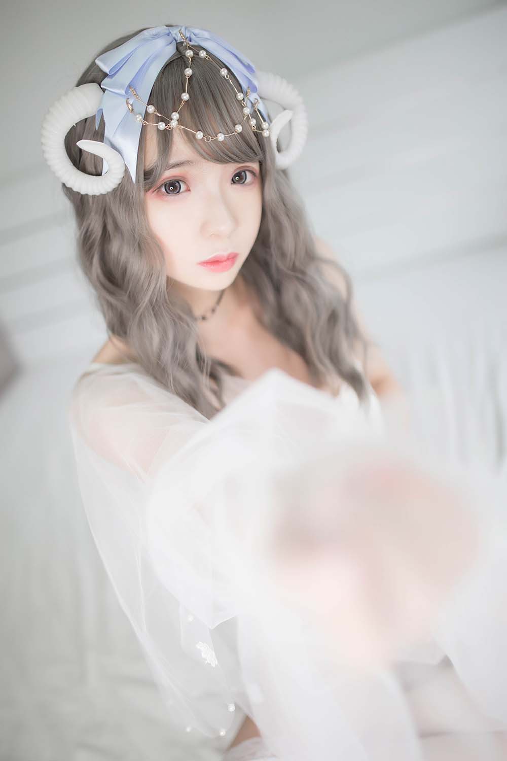 疯猫ss – 白内衣 Cosplay-第2张