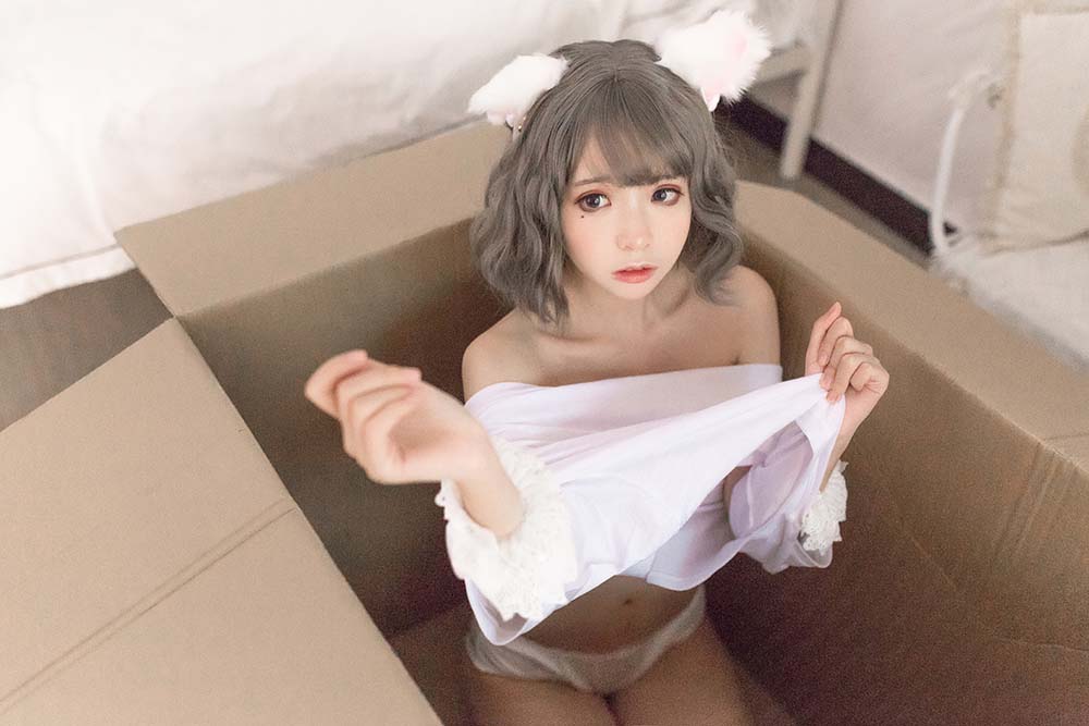 疯猫ss – 白猫 Cosplay-第1张