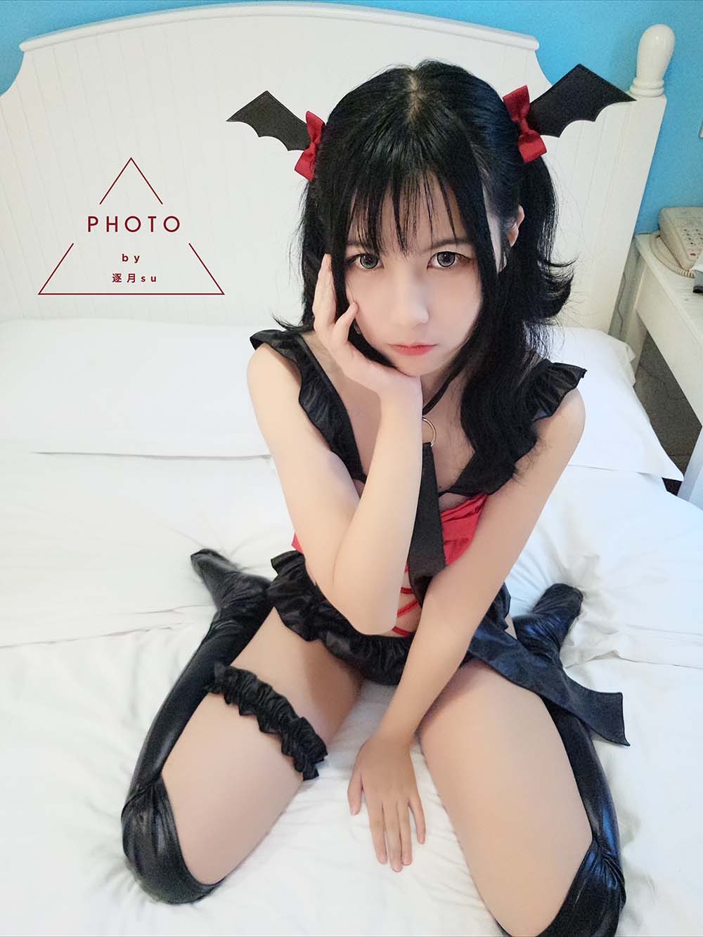 逐月su – 小恶魔 Cosplay-第2张
