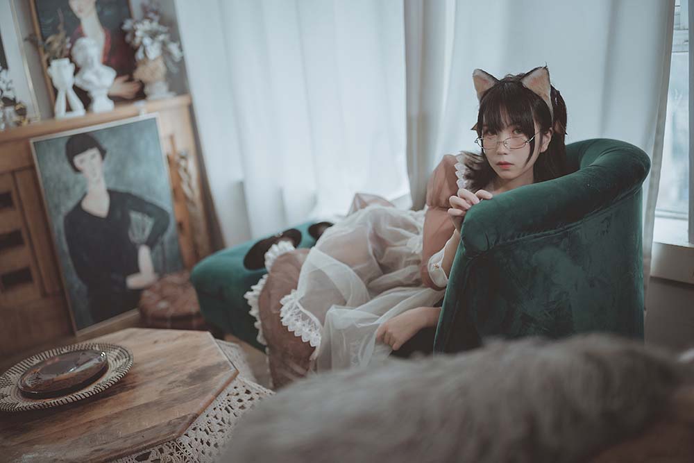 逐月su – 透明女仆 Cosplay-第2张