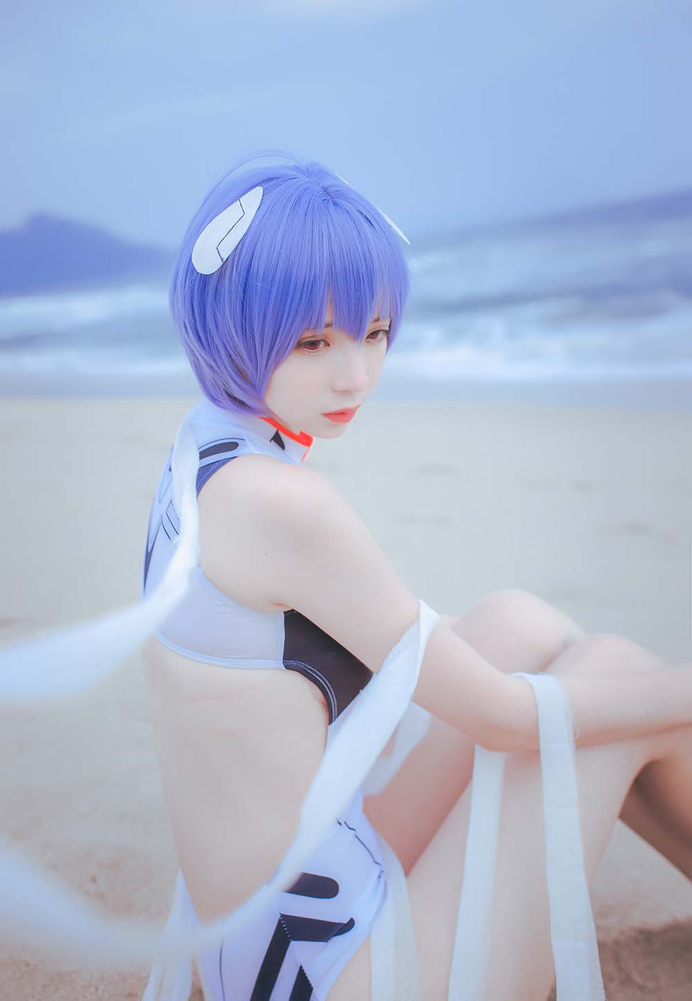 疯猫ss – 绫波丽 Cosplay-第2张