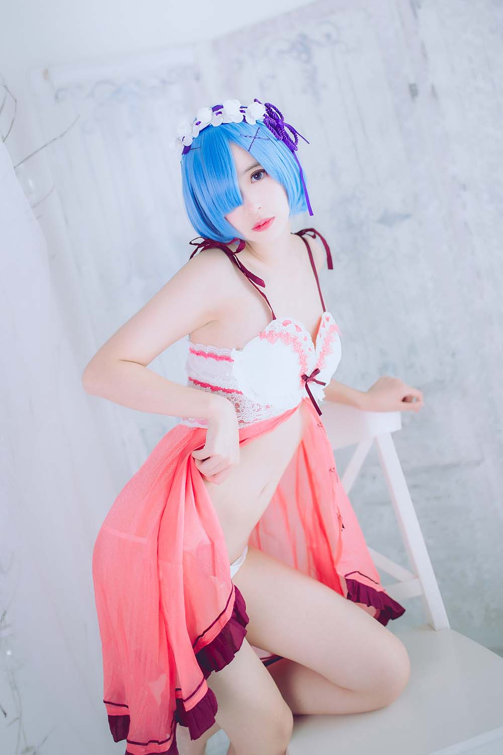 疯猫ss – 蕾姆 Cosplay-第1张