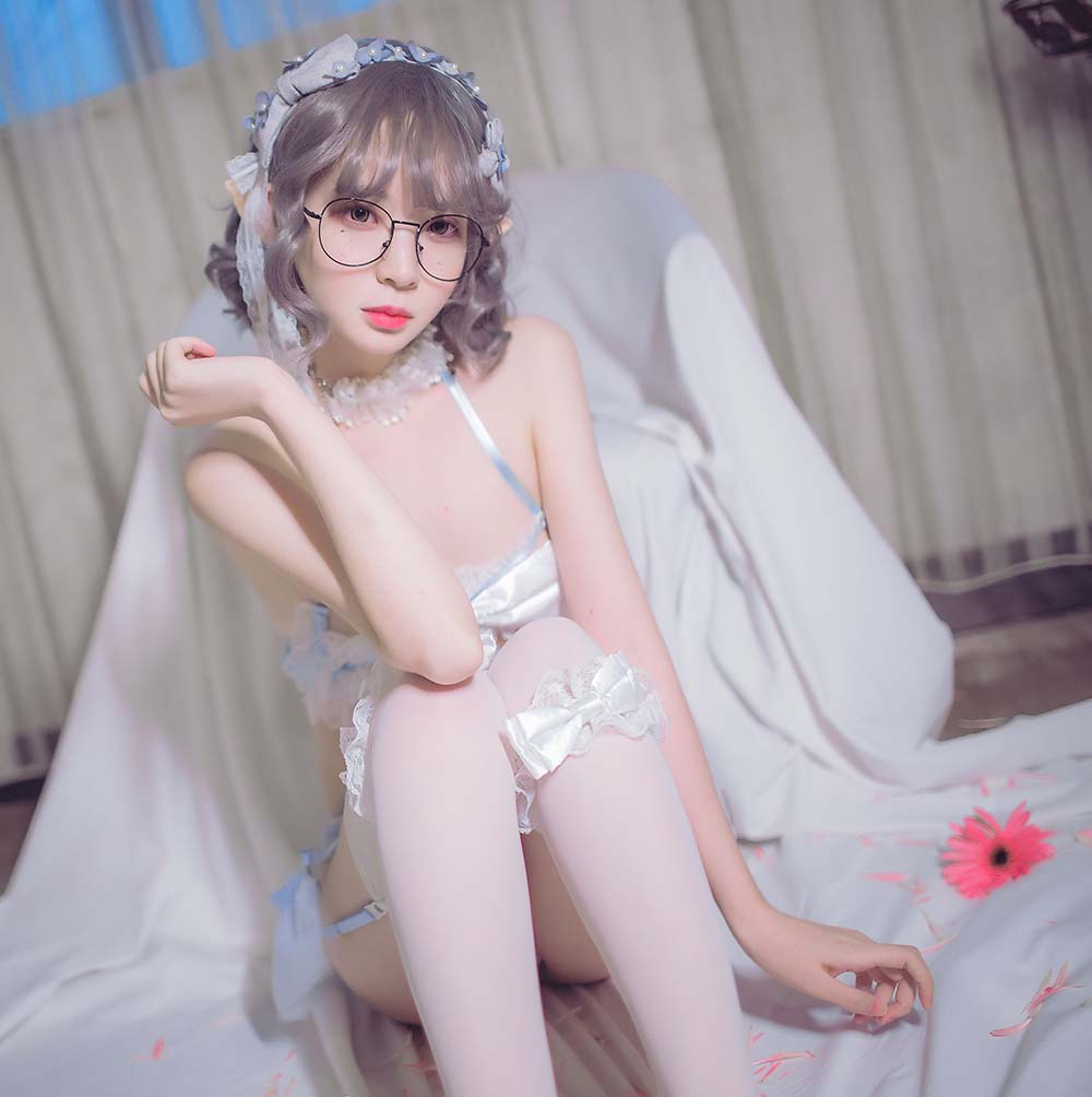 疯猫ss – 蓝色精灵 Cosplay-第2张