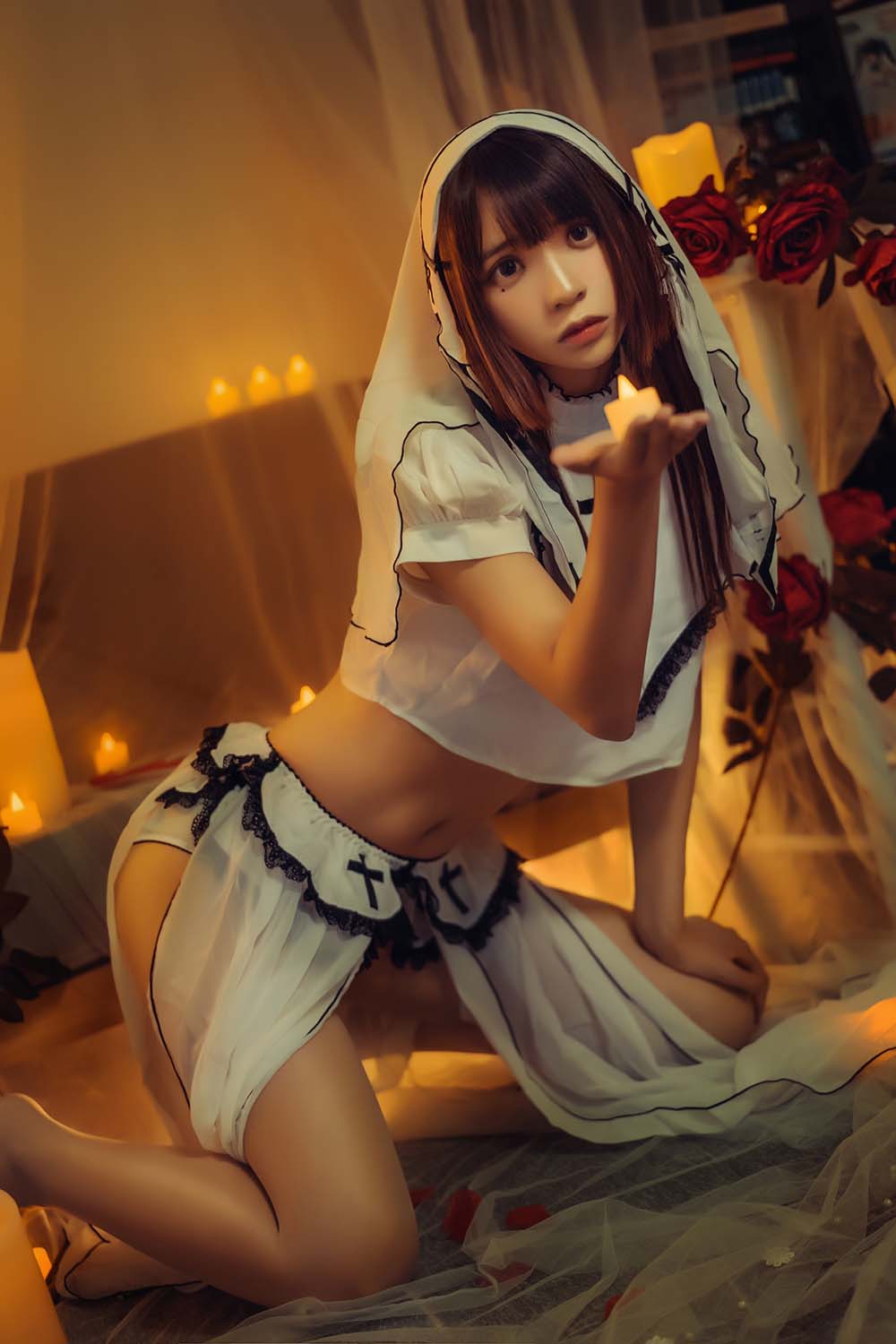 疯猫ss – 黄昏修女 Cosplay-第1张